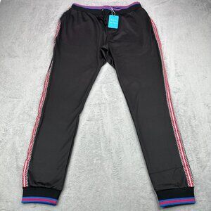 Robert Graham Lightning McQueen Jogger Pants Mens XL Black Tapered Disney Cars